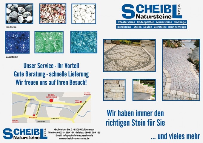 Flyer Scheibl Natursteine