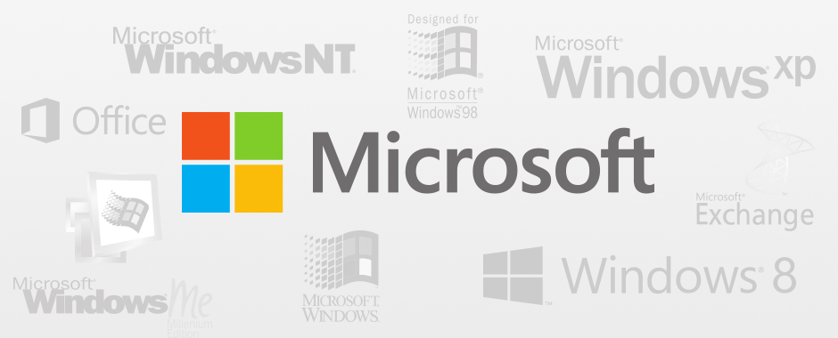 Wir geben Support für Microsoft-Produkte, wie z.B. Windows 98, NT, XP, 8, Office, Echange oder Small Business Server