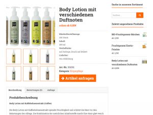 Produktansicht von werbeartikel-vegan.de